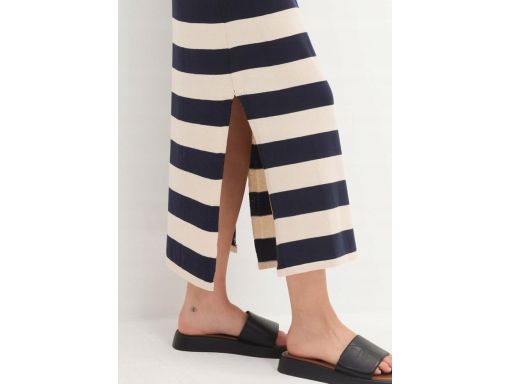 B.P.C sukienka plażowa dzianinowa w paski r.44/46