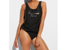 B.P.C czarne figi kąpielowe damskie r.42