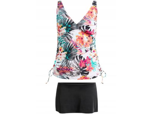 B.P.C tankini kolorowe ze spódniczką 42.