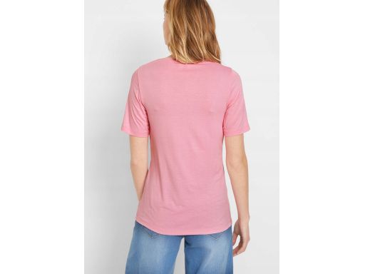 B.P.C t-shirt z nadrukiem różowy ^36/38