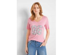 B.P.C t-shirt z nadrukiem różowy ^36/38