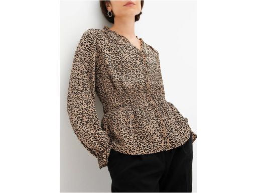 B.P.C bluzka w cętki z baskinką 52.