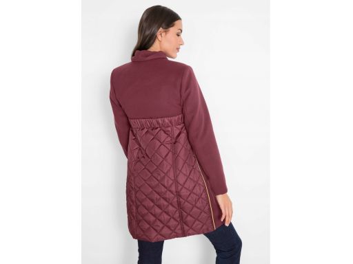 B.P.C płaszcz ciążowy pikowany bordowy r.42