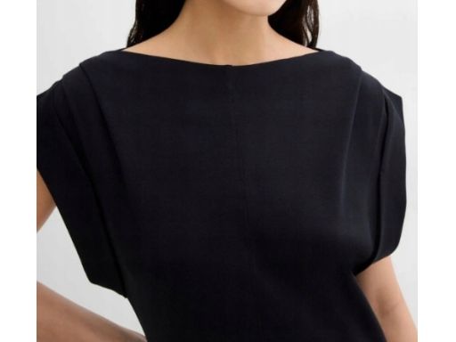 B.P.C czarna sukienka mini z bawełny 48/50.