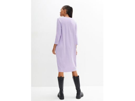 B.P.C sukienka bombka liliowa 36/38.