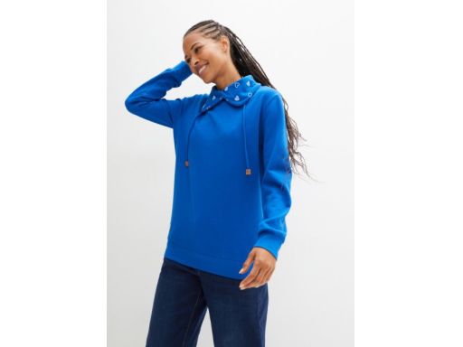 B.P.C bluza niebieska z kołnierzem w serduszka r.44/46