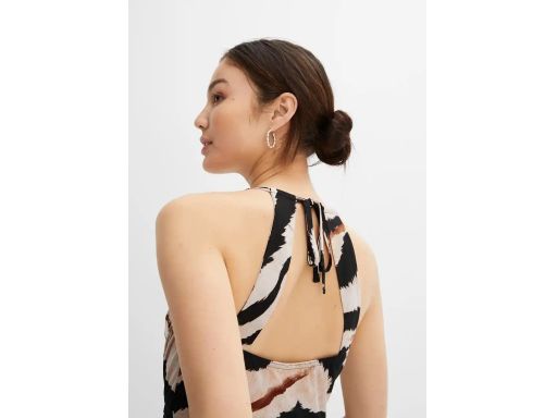 B.P.C letnia sukienka w cętki z wiązaniem ^36/38