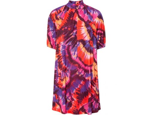 B.P.C Wielokolorowa sukienka ze stójką ^36/38