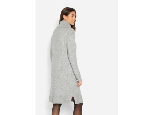 B.P.C sukienka dzianinowa szara prosta oversize r.44/46