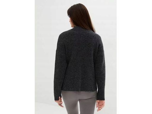B.P.C szary sweter ciążowy ze stójką ^44/46