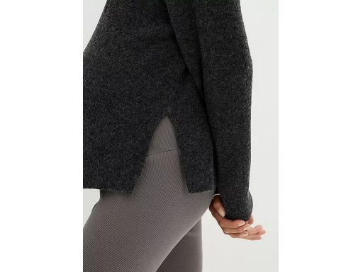 B.P.C szary sweter ciążowy ze stójką ^44/46