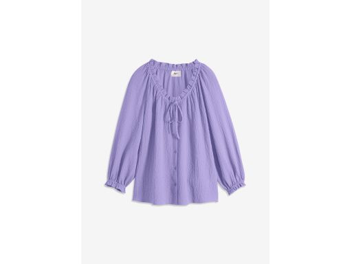 B.P.C fioletowa bluzka koszulowa strukturalna ^42