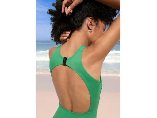 B.P.C zielony kostium kąpielowy klasyczny r.40