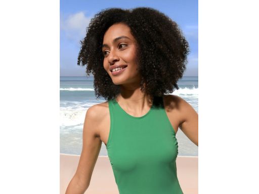 B.P.C zielony kostium kąpielowy klasyczny r.40