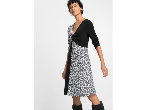 B.P.C sukienka w cętki modna r.40/42