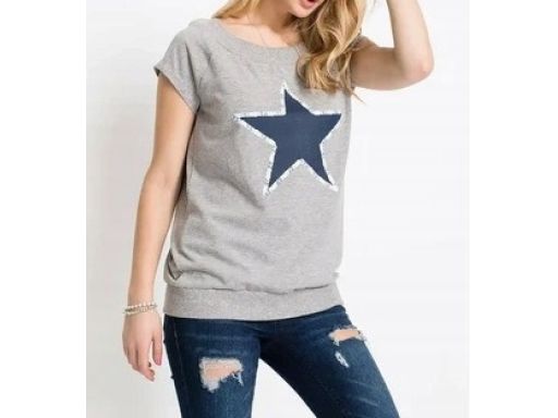 B.P.C bluzka bawełniana z gwiazdą r.40/42