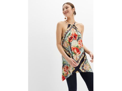 B.P.C top asymetryczny z nadrukiem r.32/34