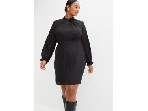 B.P.C sukienka czarna z długim rękawem 50.