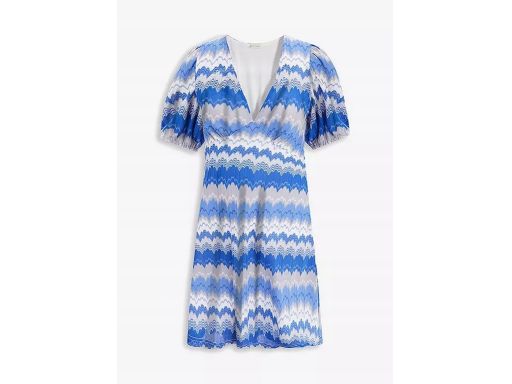 B.P.C sukienka niebieska we wzory ^44/46