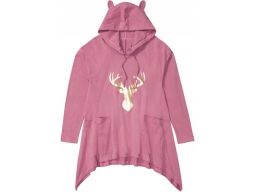 B.P.C koszula nocna asymetryczna kaptur r.40/42