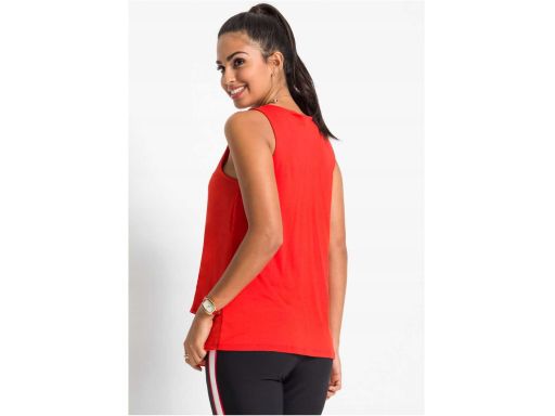 B.P.C top koralowy na zamek 32/34.