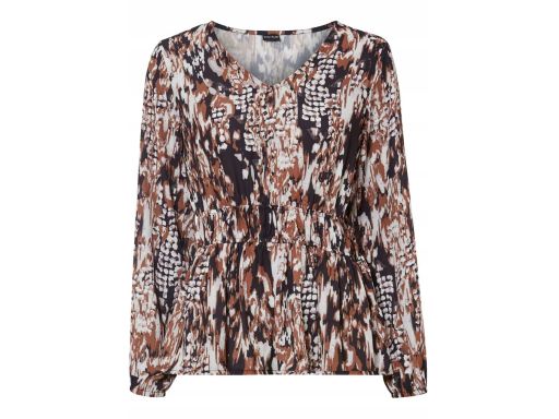 B.P.C bluzka szyfonowa we wzory z baskinką 50.