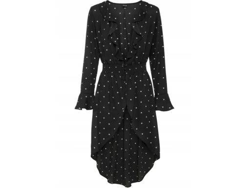 B.P.C długa tunika narzutka z szyfonu r.36