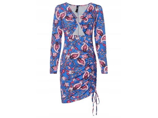 B.P.C sukienka ołówkowa kolorowa we wzory 40/42.