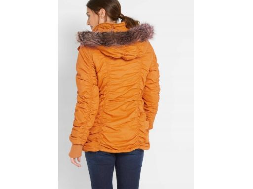 B.P.C kurtka z marszczeniami ciemnożółta r.42