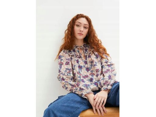 B.P.C bluzka szyfonowa we wzory ^34