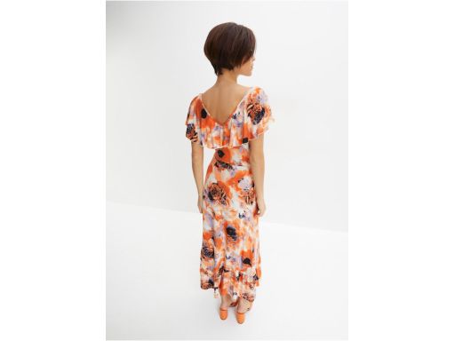 B.P.C sukienka shirtowa we wzory midi ^40/42