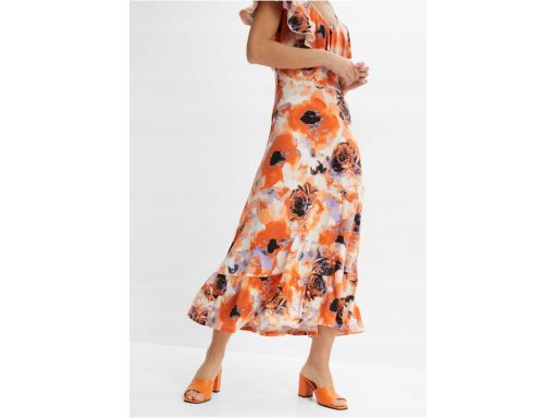 B.P.C sukienka shirtowa we wzory midi ^40/42