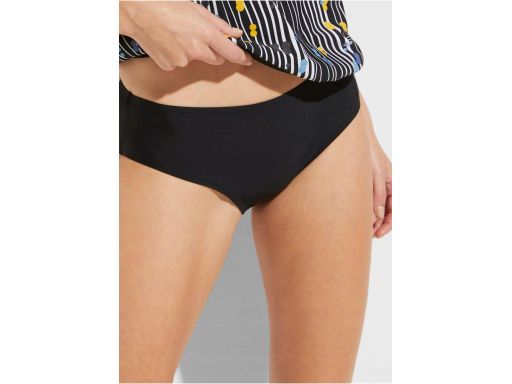 B.P.C czarne tankini w kolorowe wzory r.50