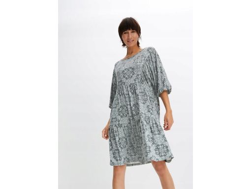 B.P.C Sukienka z wycięciem i rękawami typu nietoperz ^48/50