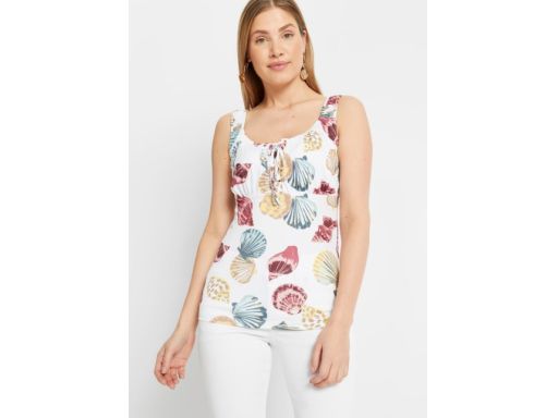 B.P.C top wzorzysty sznurowanie r.36/38