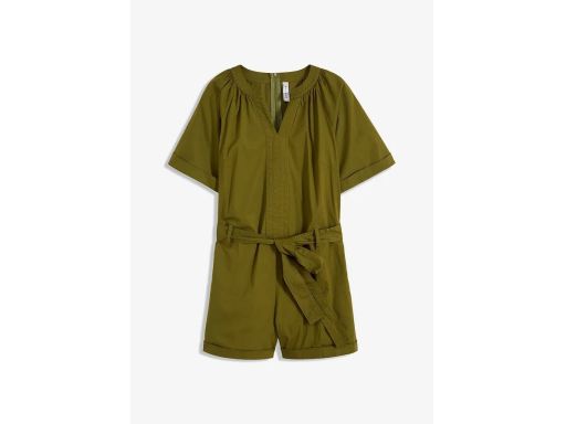 B.P.C krótki kombinezon bawełniany zielony ^46