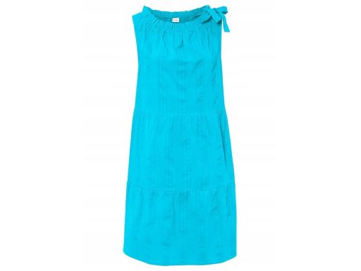 B.P.C niebieska sukienka trapezowa r.46