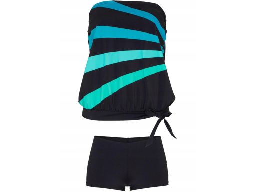 B.P.C tankini w paski turkusowe ^48