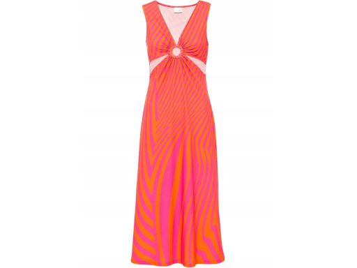 B.P.C sukienka midi z wycięciami r.48/50