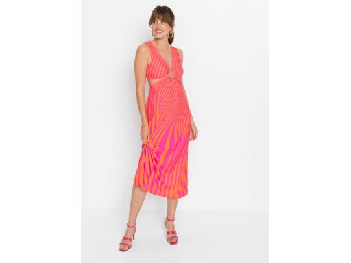 B.P.C sukienka midi z wycięciami r.48/50