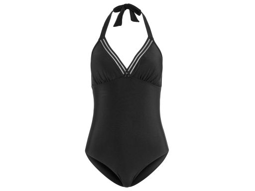 B.P.C czarny kostium kąpielowy z wiązaniem ^40