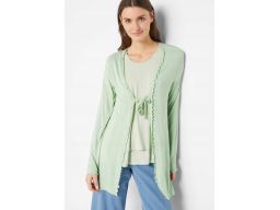 B.P.C kardigan pistacjowy z wiązaniem ^44/46