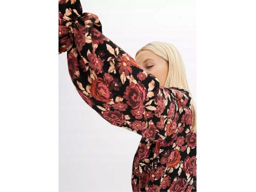 B.P.C sukienka szyfonowa w kwiaty ^36