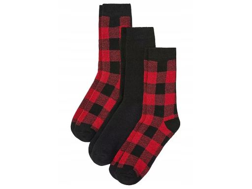 B.P.C. 3-pak skarpetki damskie ciepłe termiczne z bawełny organicznej^