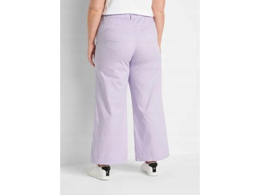 B.P.C spodnie fioletowe szeroka nogawka r.52