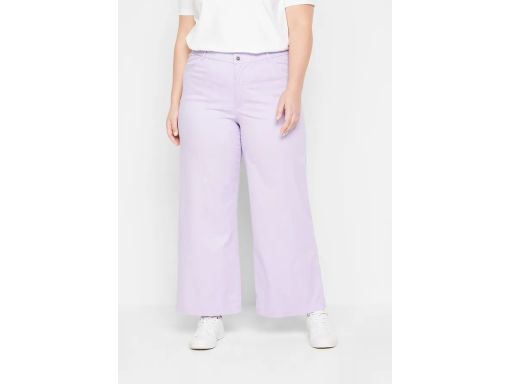B.P.C spodnie fioletowe szeroka nogawka r.52