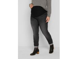 B.P.C ciążowe spodnie jeansowe czarne r.44