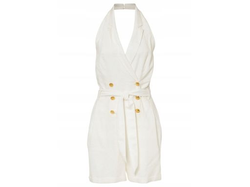 B.P.C krótki kombinezon elegancki z lnem r.46