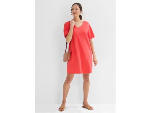 B.P.C sukienka shirtowa hibiskusowa bawełniana r.44/46