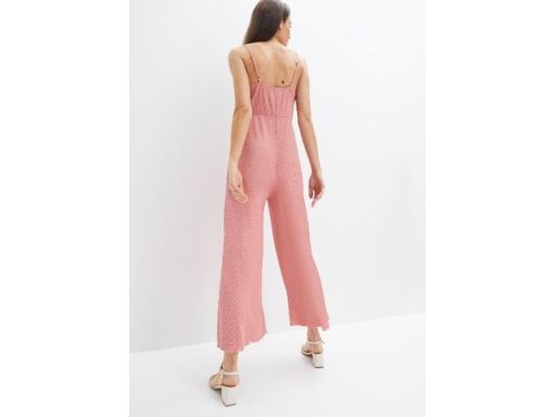 B.P.C kombinezon krepowany różowy modny r.48/50